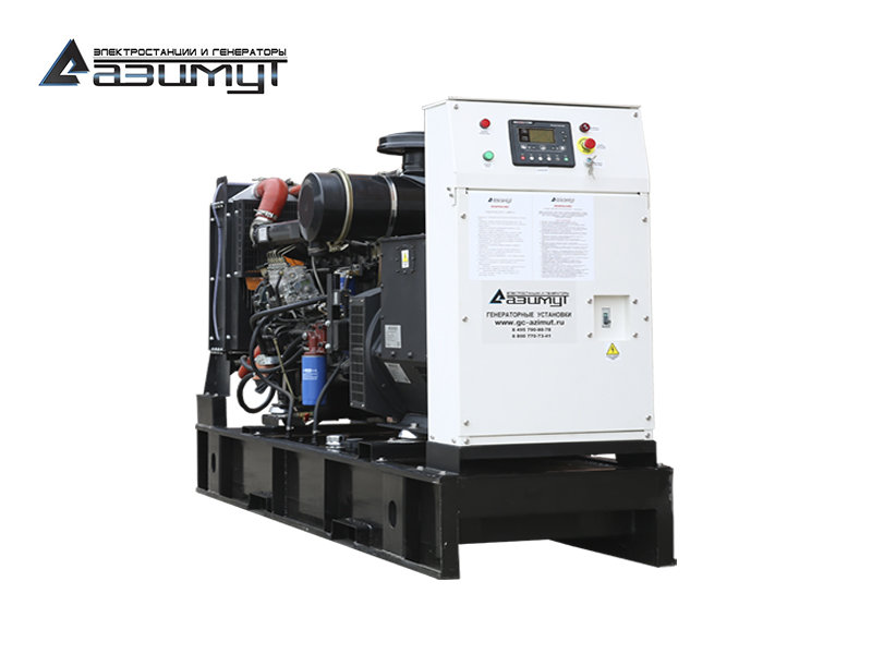 Дизельный генератор АД-100С-Т400-2РМ16 Kofo мощностью 100 кВт (380 В) открытого исполнения с автозапуском (АВР)