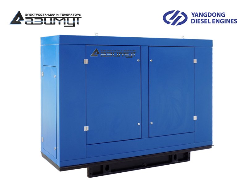 Дизельный генератор 10 кВт Yangdong под капотом АД-10С-Т400-1РПМ55