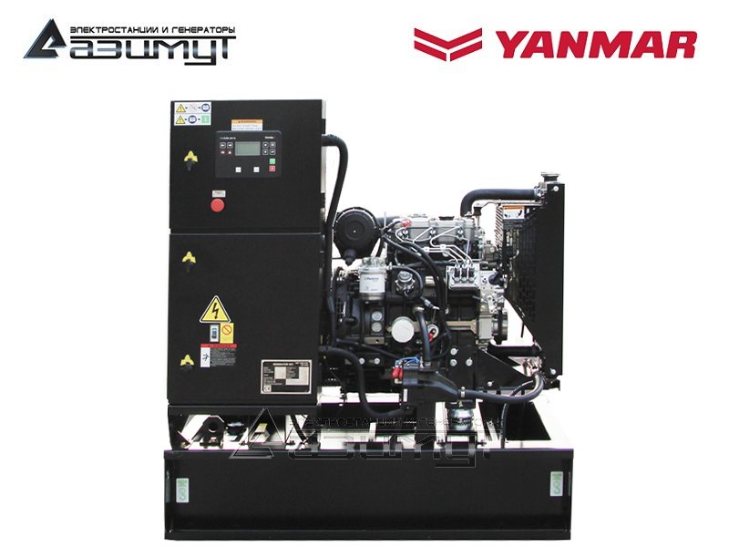 Трехфазный дизельный генератор 10 кВт Yanmar АДС-10-Т400-РЯ2 с автозапуском (АВР)