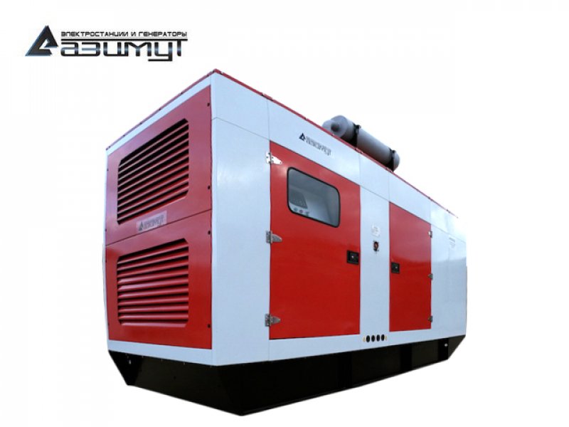 Дизельный генератор АД-1000С-Т400-2РКМ26 Yuchai мощностью 1000 кВт в кожухе с АВР