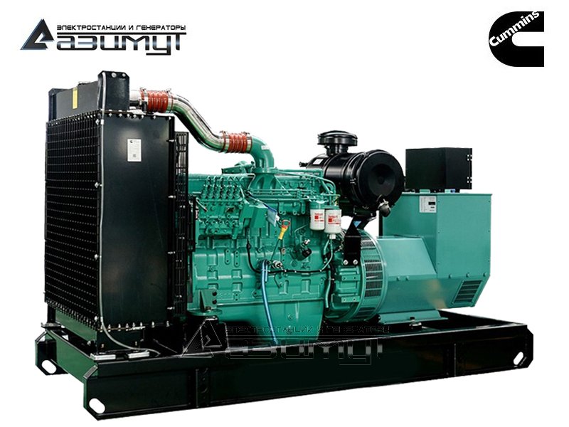 Дизельный генератор 250 кВт Cummins (Индия) АД-250С-Т400-2РМ15IN с АВР