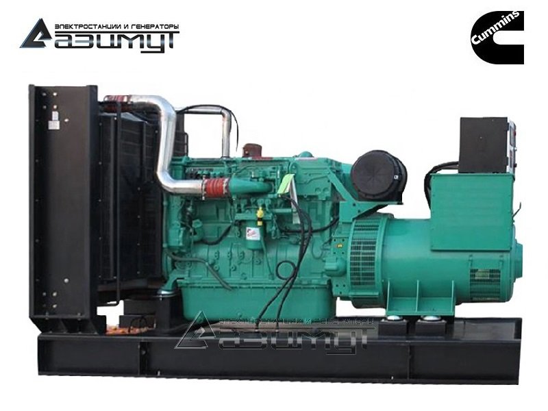 Дизель генератор 360 кВт Cummins - CCEC (Китай) АД-360С-Т400-1РМ15