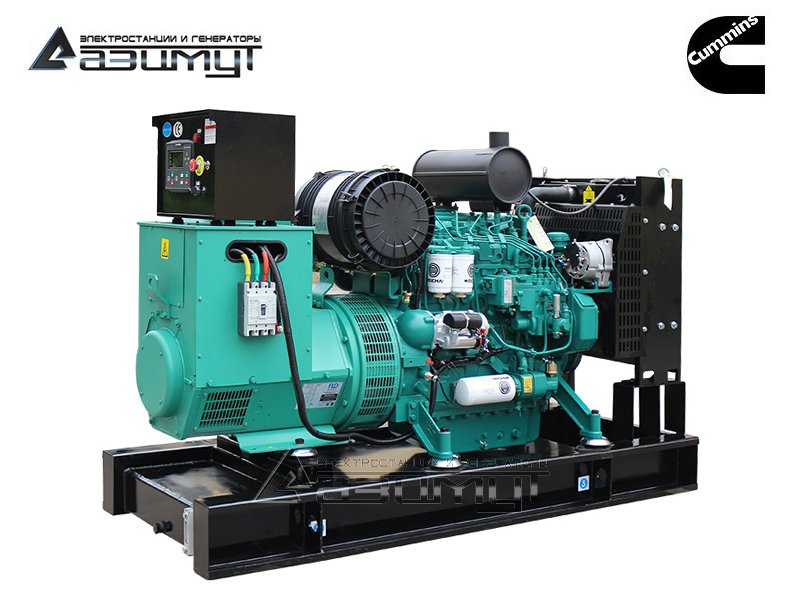 Дизельный генератор 40 кВт Cummins - DCEC (Китай) АД-40С-Т400-1РМ15