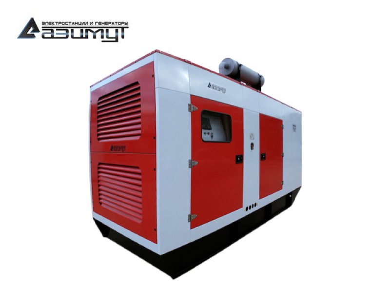 Дизельный генератор АД-800С-Т400-1РКМ26 Yuchai мощностью 800 кВт в кожухе