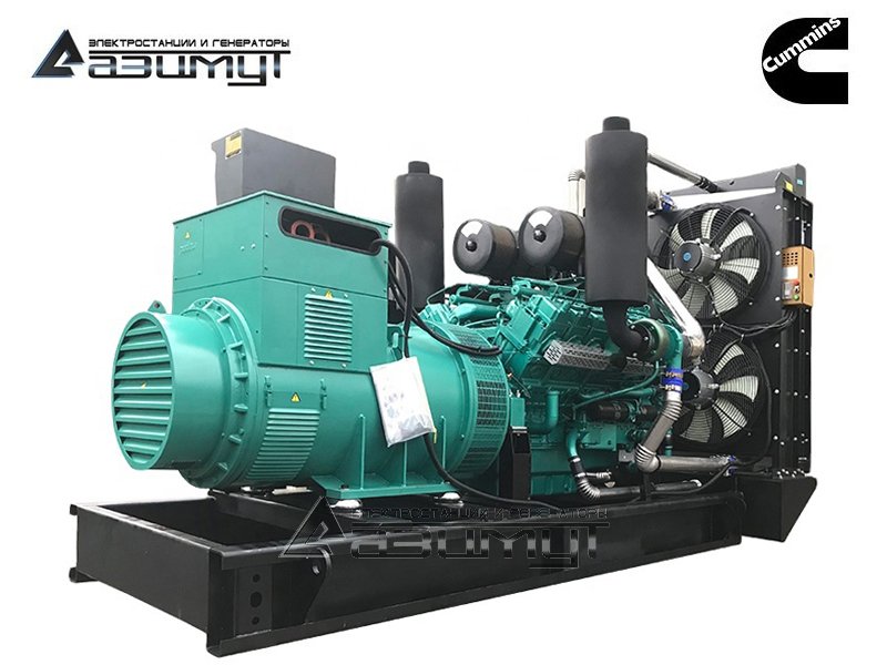 Дизель генератор 900 кВт Cummins - CCEC (Китай) АД-900С-Т400-1РМ15