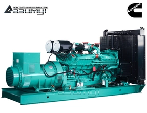 Дизель генератор 1000 кВт Cummins - CCEC KTA50-G3 (Китай) АД-1000С-Т400-1РМ15