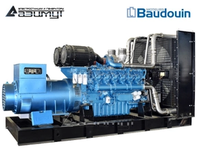 Дизель генератор 1100 кВт Baudouin Moteurs АД-1100С-Т400-1РМ9