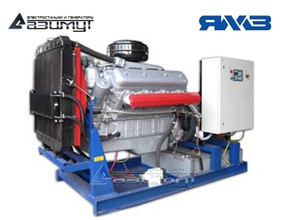 Дизель генератор ЯМЗ 250 кВт АД-250С-Т400-1РМ2 открытого типа