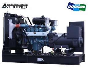 Дизельный генератор 400 кВт Doosan АД-400С-Т400-2РМ17 с АВР