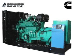 Дизельный генератор 500 кВт Cummins (Индия) АД-512С-Т400-2РМ15IN с АВР