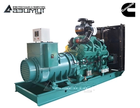 Дизельный генератор 640 кВт Cummins - CCEC (Китай) АД-640С-Т400-2РМ15 с АВР