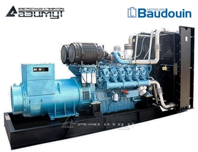 Дизель генератор 720 кВт Baudouin Moteurs АД-720С-Т400-1РМ9