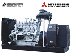 Дизельный генератор 600 кВт Mitsubishi АД-600С-Т400-1РМ8