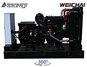 Дизельный генератор 40 кВт Weichai АД-40С-Т400-1РМ7