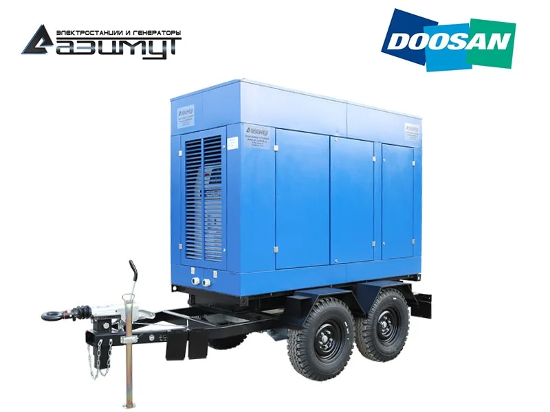 Передвижная дизельная электростанция 100 кВт Doosan с АВР ЭД-100-Т400-2РПМ17