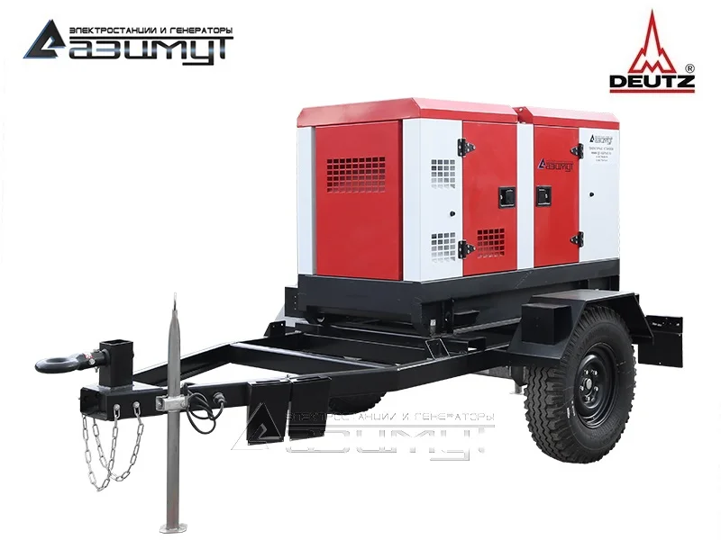 Передвижная дизельная электростанция 15 кВт Deutz (Германия) ЭД-15-Т400-1РКМ6