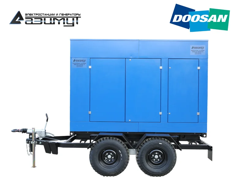 Передвижная дизельная электростанция 160 кВт Doosan ЭД-160-Т400-1РПМ17